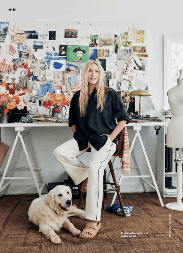 Harpers Bazaar October 2025 Collette Dinnigan